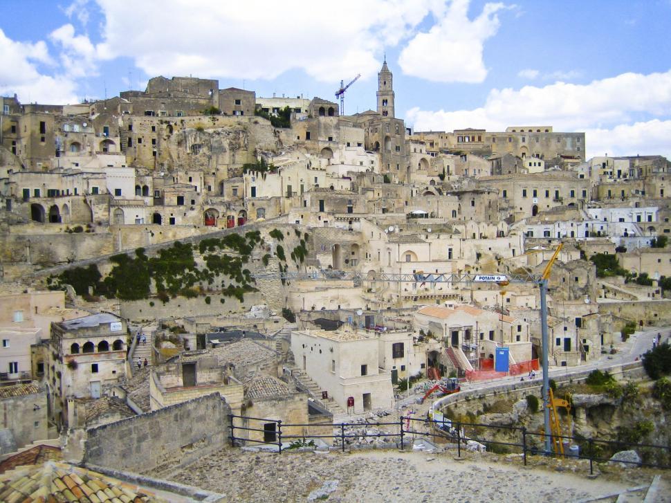 Free Image of Sicilian Village Architecture 