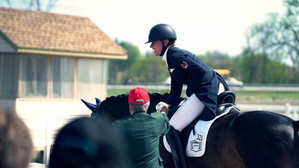 Free Image of Person Riding Horse With Passenger 