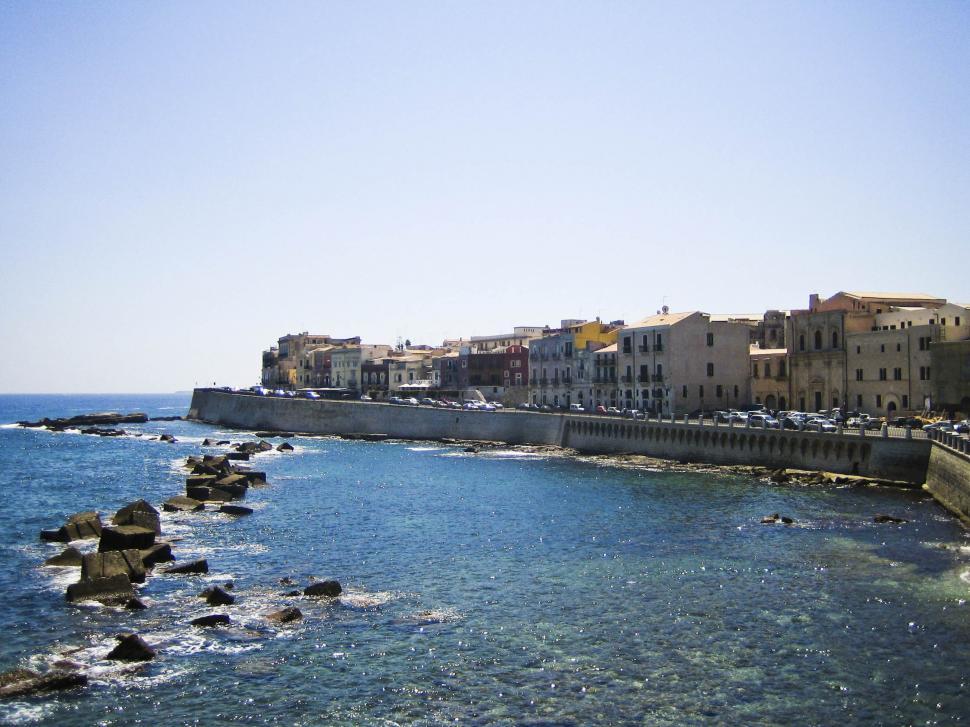 Free Image of Napoli coast 
