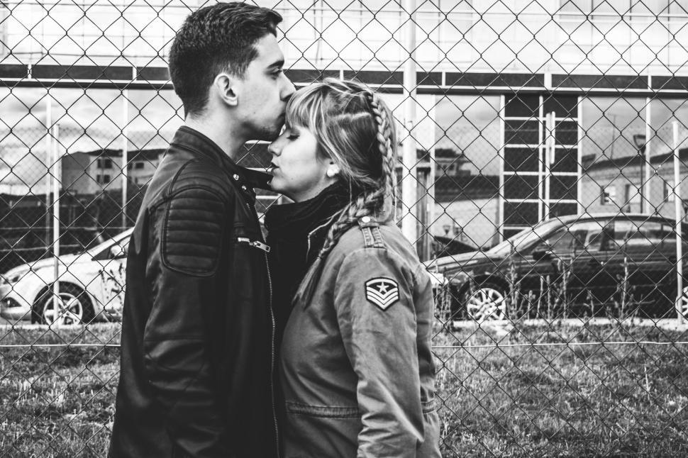 Free Image of Man and Woman Standing Together 