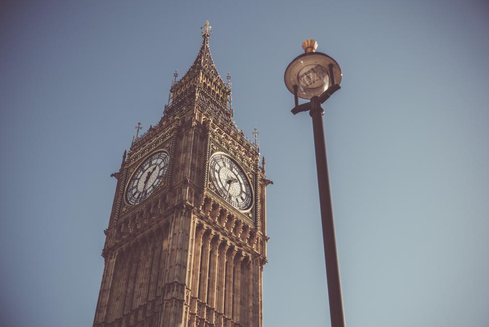 Free Image of Tower With Clocks on Four Sides 