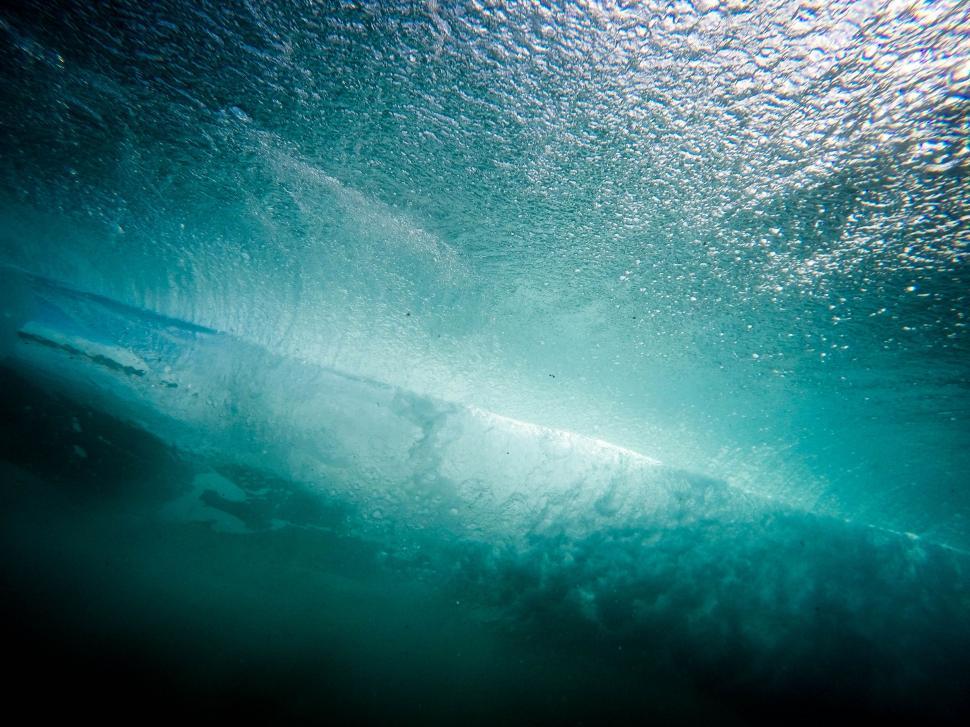 Free Image of Massive Wave Surging in Open Ocean 