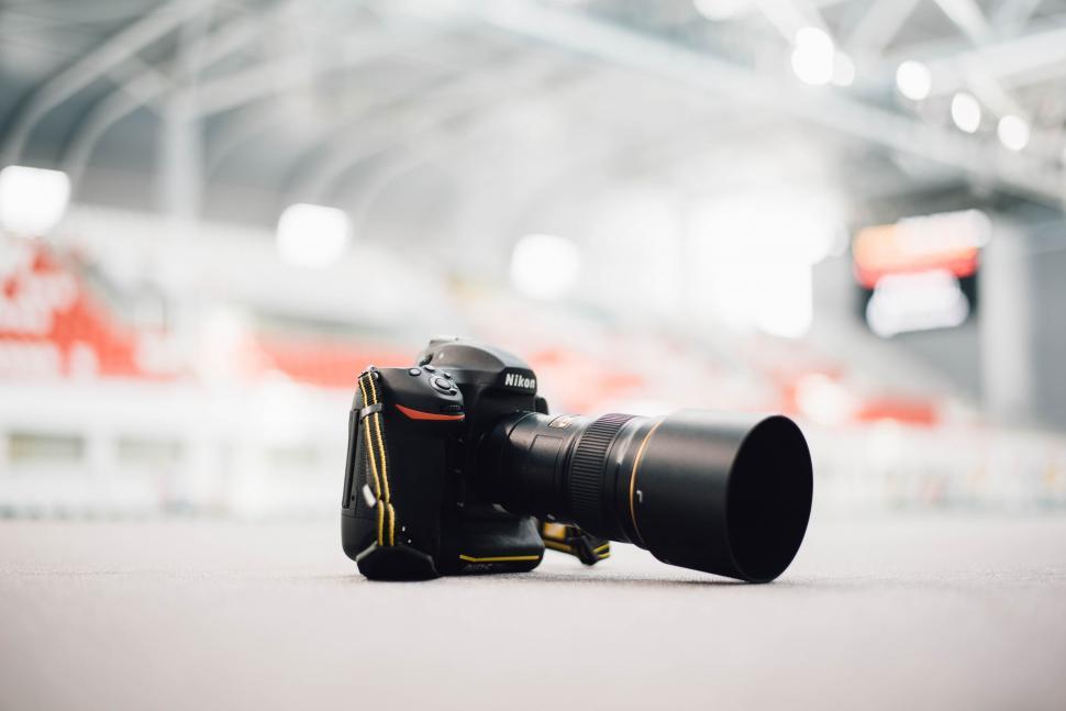 Free Image of Camera on Ground in Building 