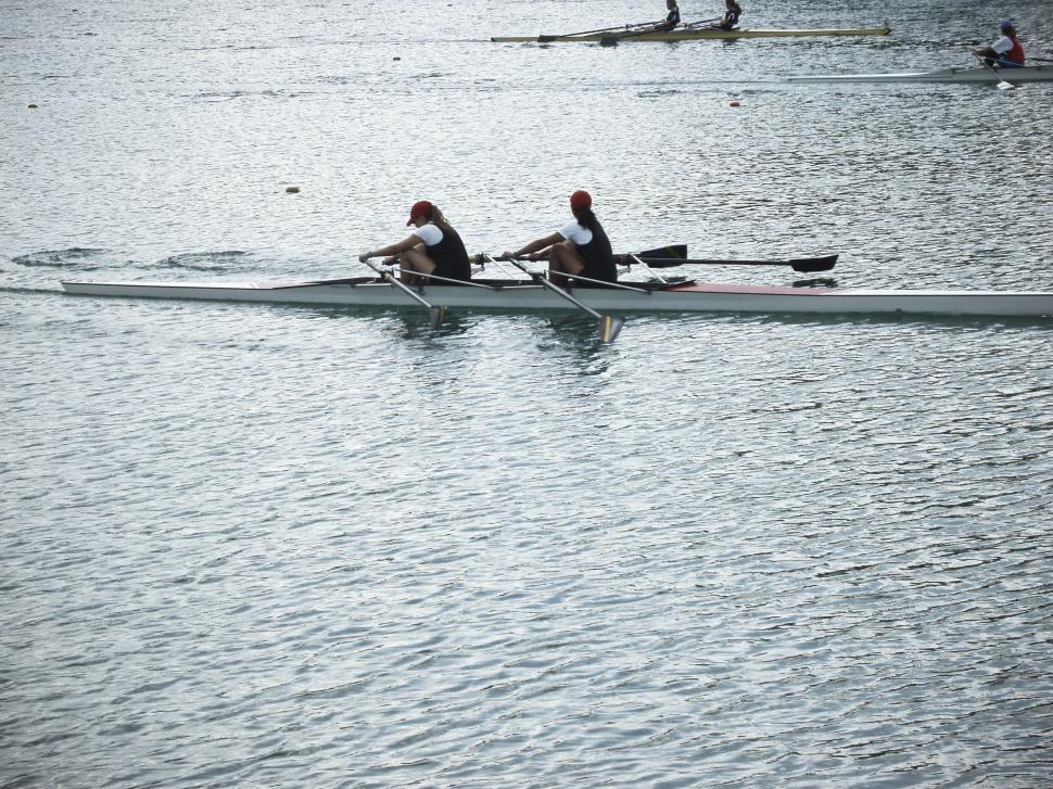 Free Image of rowing race 