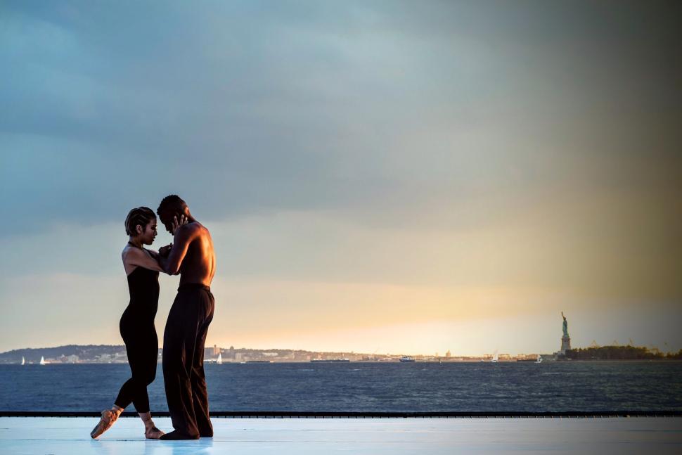 Free Image of Two People Standing Together 