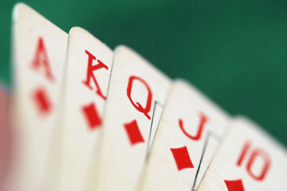 Free Image of Royal Flush - A Winning Hand 