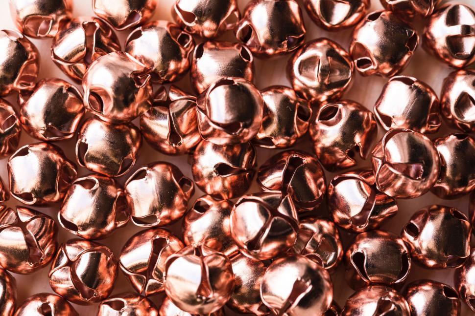 Free Image of Close Up of Metal Bells 