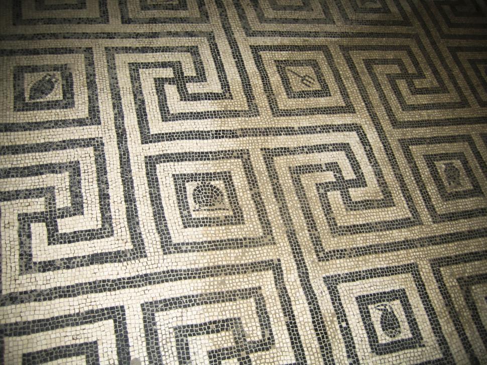 Free Image of Close up of bathroom tiles 
