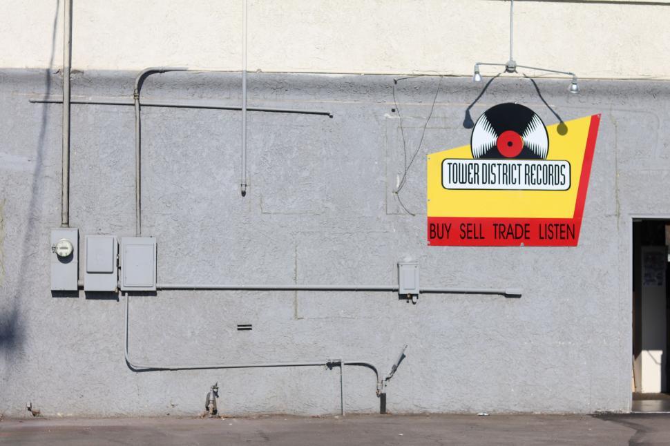 Free Image of Sign on the Side of a Building 
