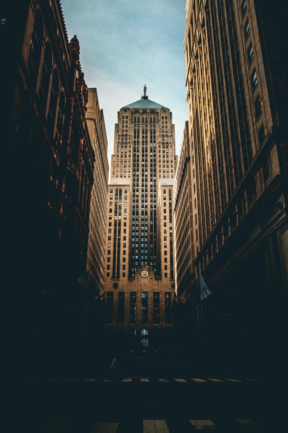 Free Image of Skyscraper Towering Over City 