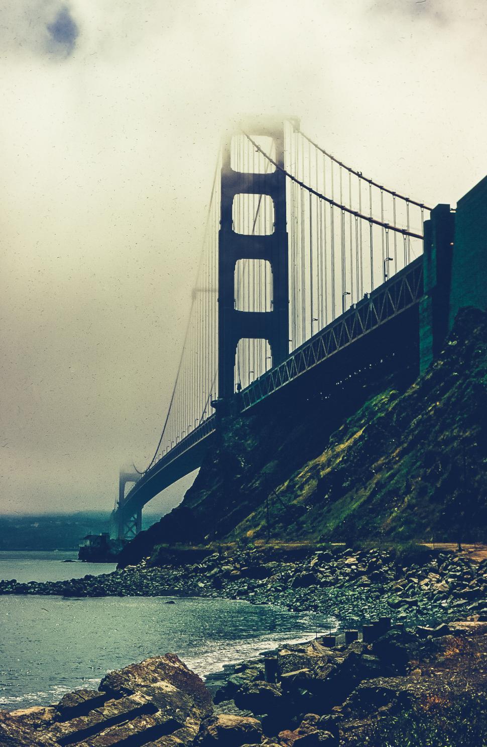 Free Image of View of Golden Gate Bridge 