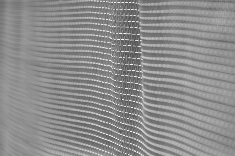 Free Image of Monochrome Curtain Hanging in a Room 