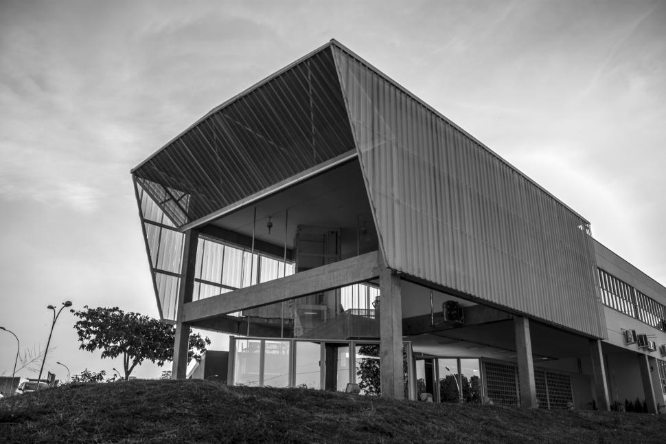 Free Image of Building on a Hill 