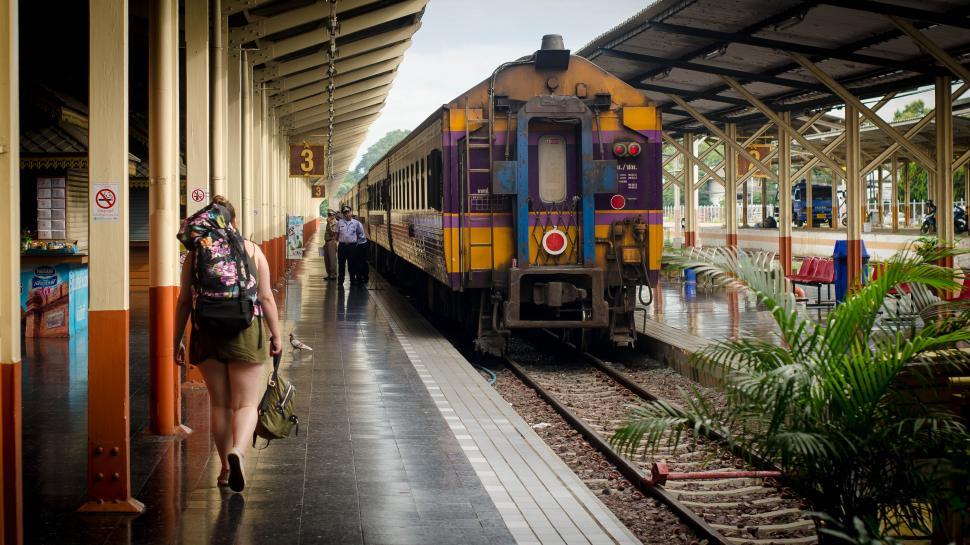 Free Image of Train Station  