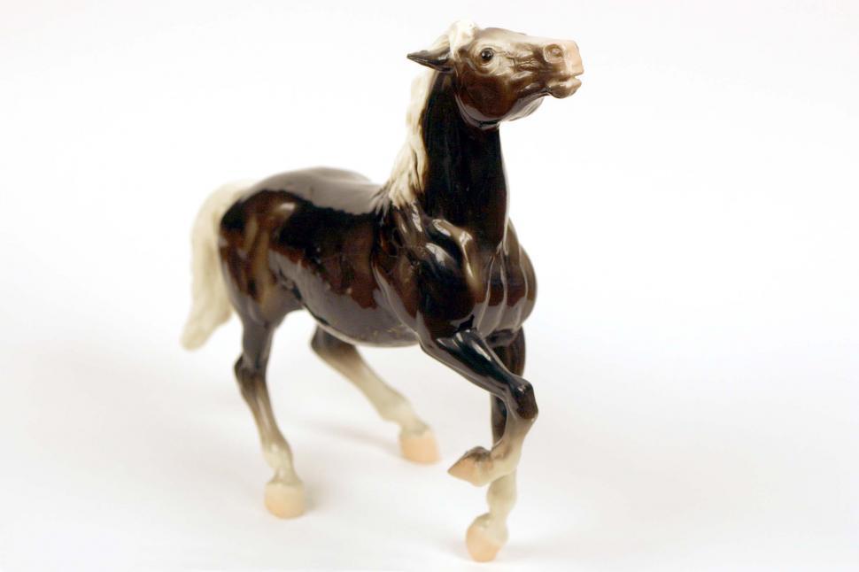 Free Image of Toy Horse on White Background 