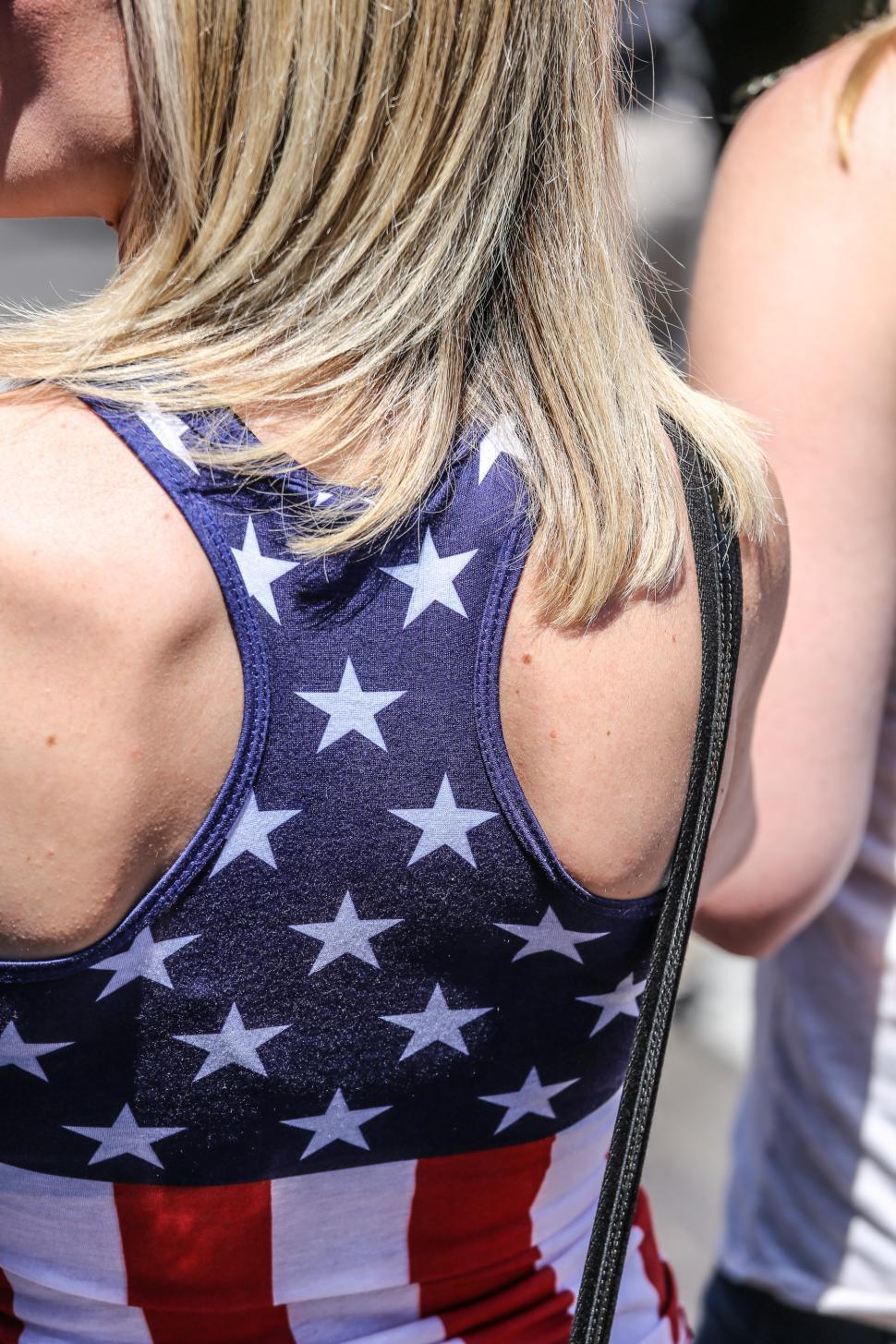 Free Image of Stars and stripes halter top 