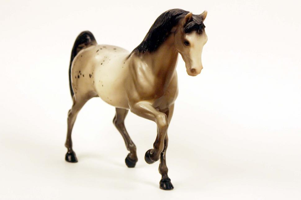 Free Image of Toy Horse on White Background 