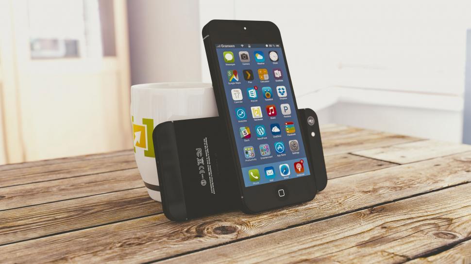 Free Image of Iphone Mobile 