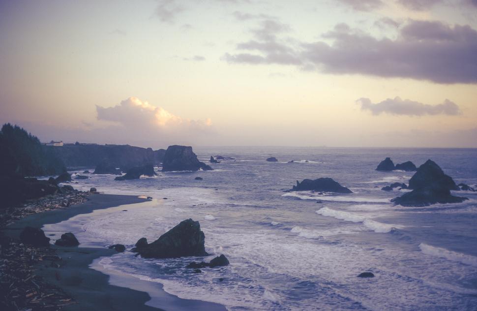 Free Image of Bandon Beach, Oregon 