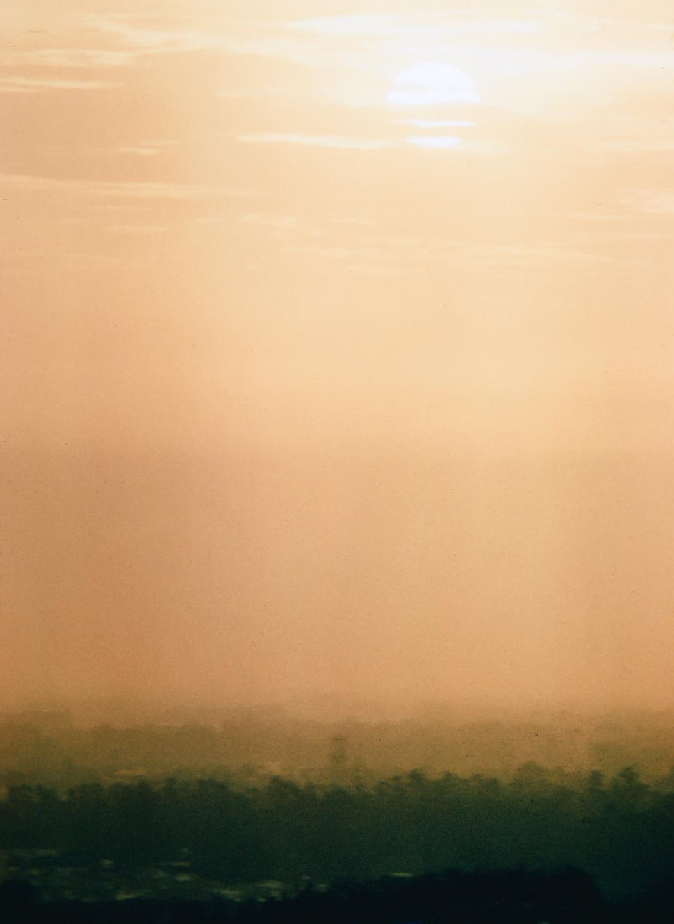 Free Image of Faded Sunset 