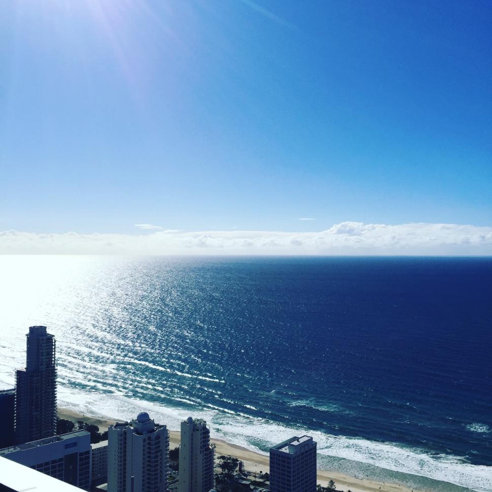 Free Image of Gold Coast beach 