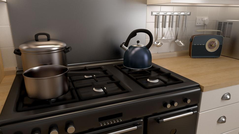 Free Image of In the Kitchen 