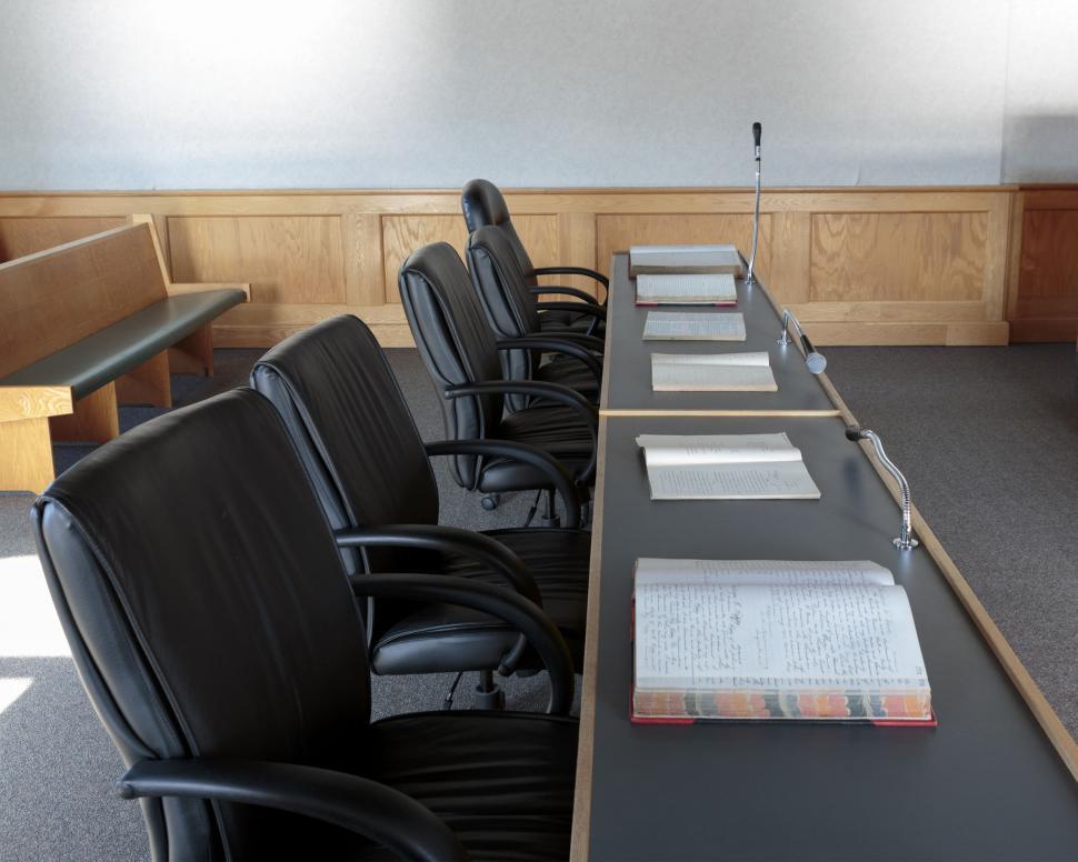 Free Image of Lawyers bench 