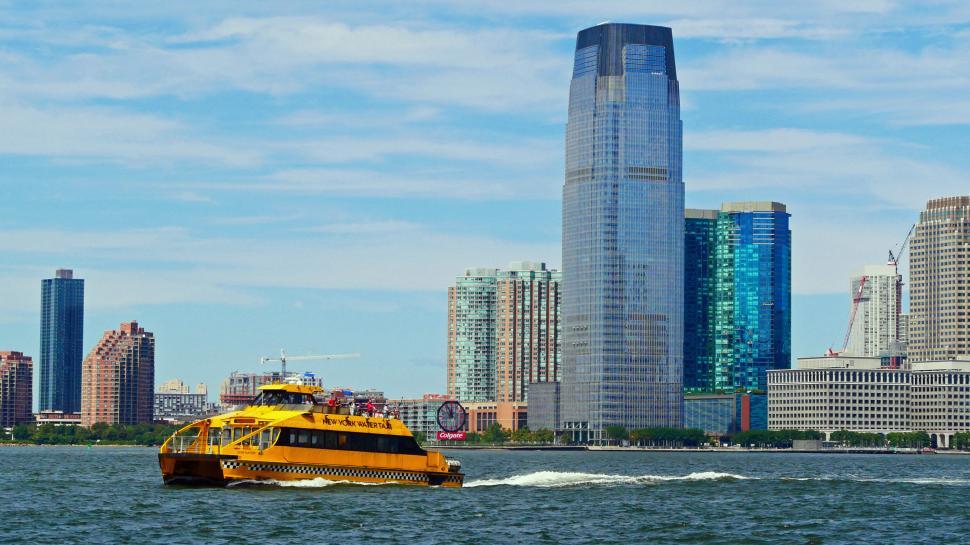 Free Image of Yellow Water Taxi, New York 