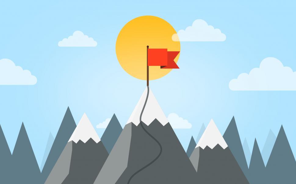 Free Image of The Summit - Reaching A New Career Height  