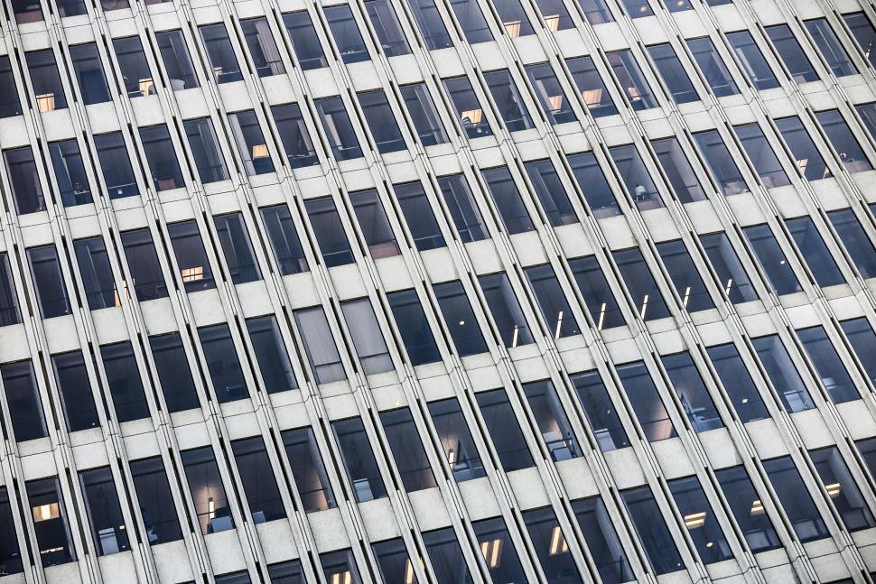 Free Image of Office windows from outside 