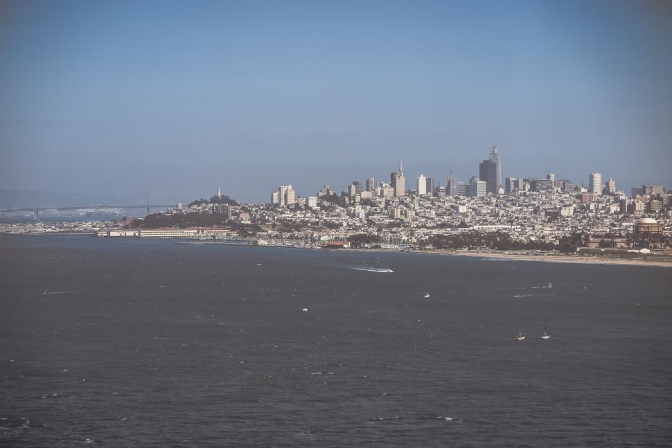 Free Image of San Francisco City From Golden Gate Park 