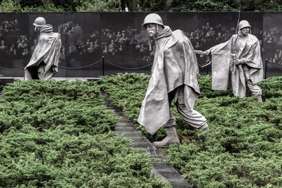 Free Image of Korean War Memorial, Washington DC 
