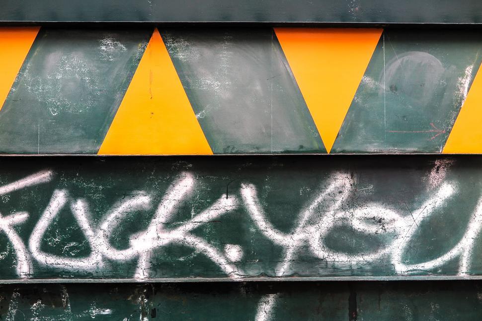 Free Image of Vandalized Metal 