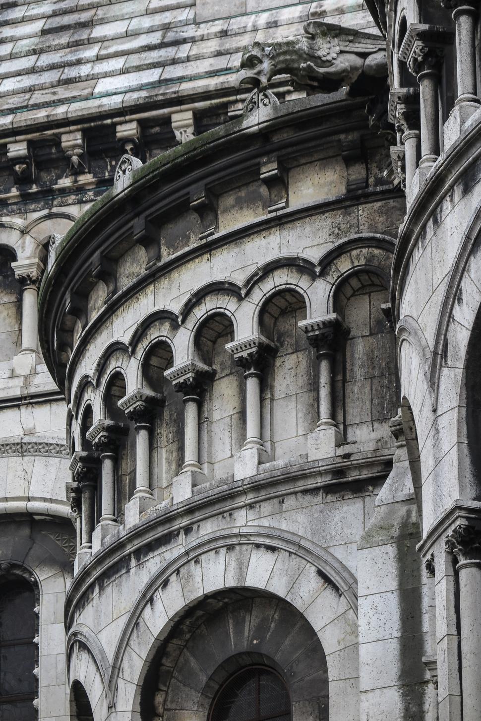 Free Image of Sacre Coeur Details 