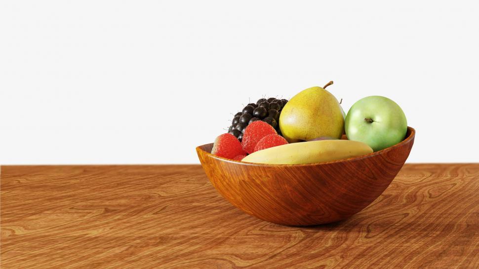 Free Image of Fruits in a Bowl 