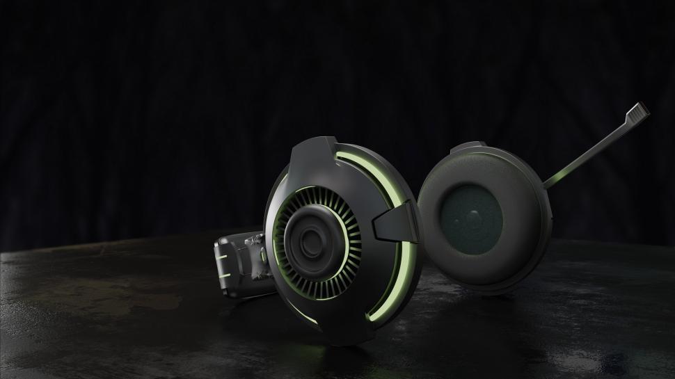 Free Image of Black Headphones 