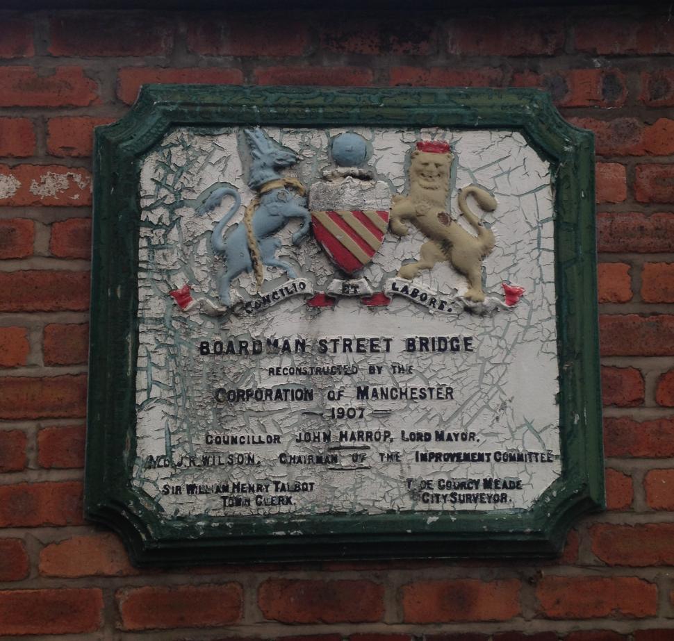Free Image of Boardman Street Bridge, Manchester, UK.  
