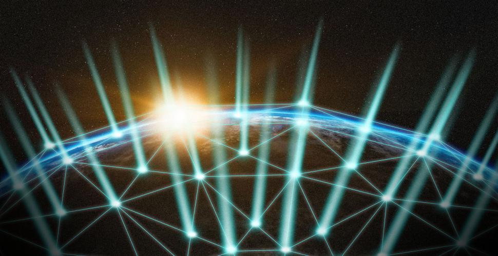 Free Image of Network - Technology - IT - Communication - Blockchain - Sunrise 