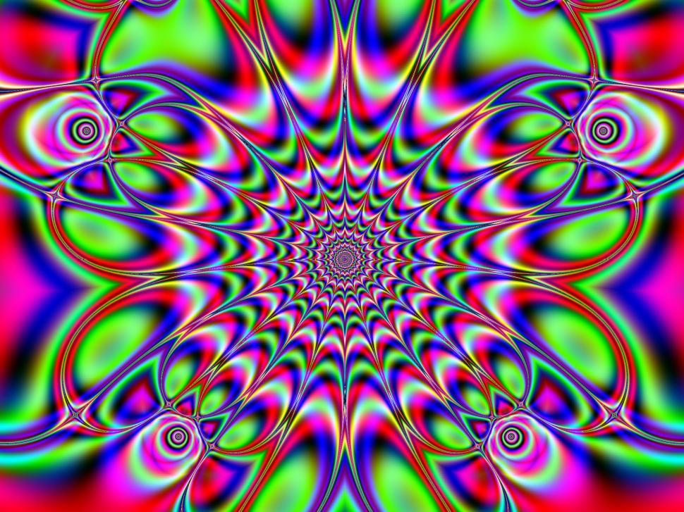 Free Image of Starburst Fractal 