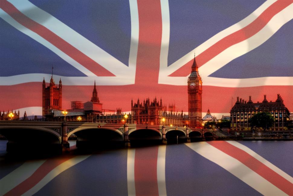 Free Image of Union Jack Flag On London - Tourism in the United Kingdom 
