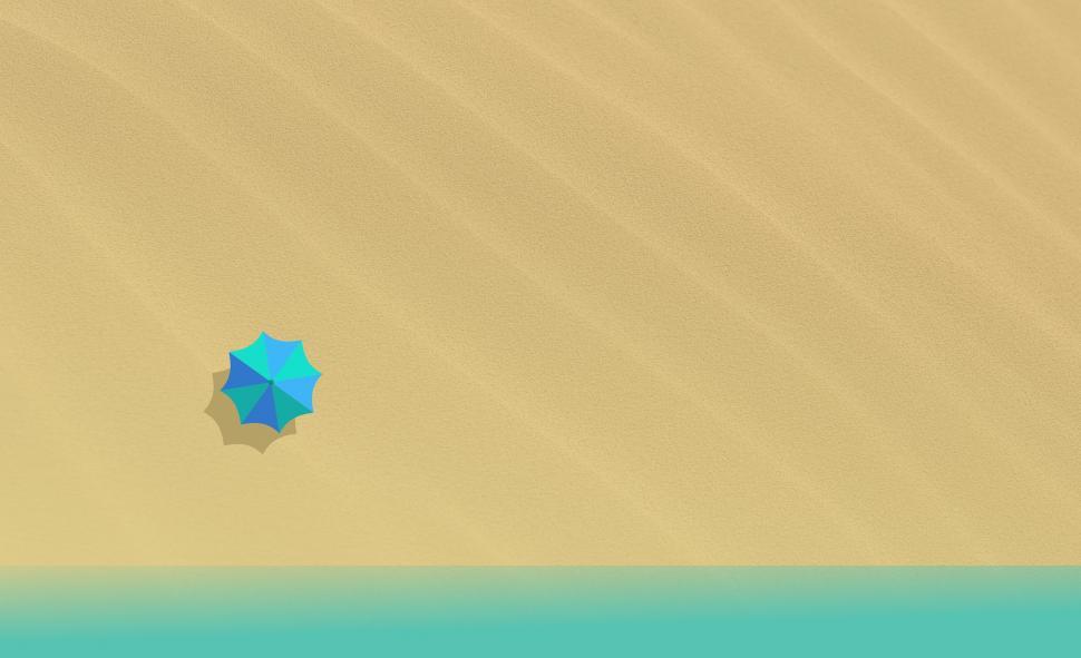 Free Image of On the Beach Concept - With Copyspace 