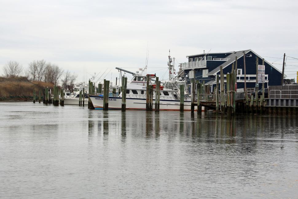 Free Image of Small Charter Fishing Boats 
