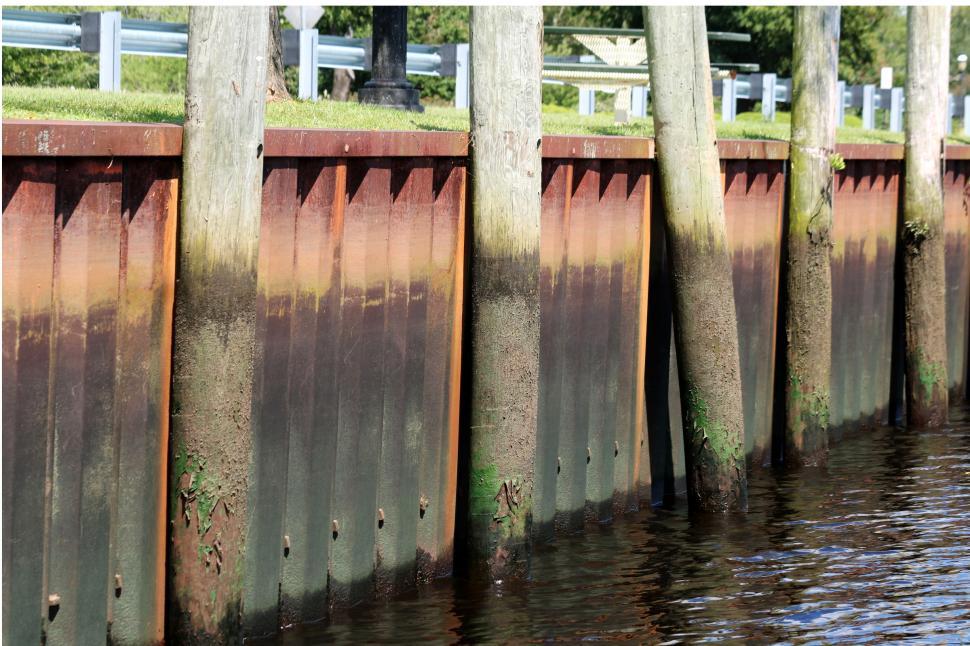 Free Image of Metal Bulkhead  