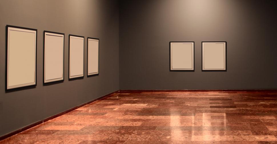 Free Image of Empty Art Gallery in Museum 