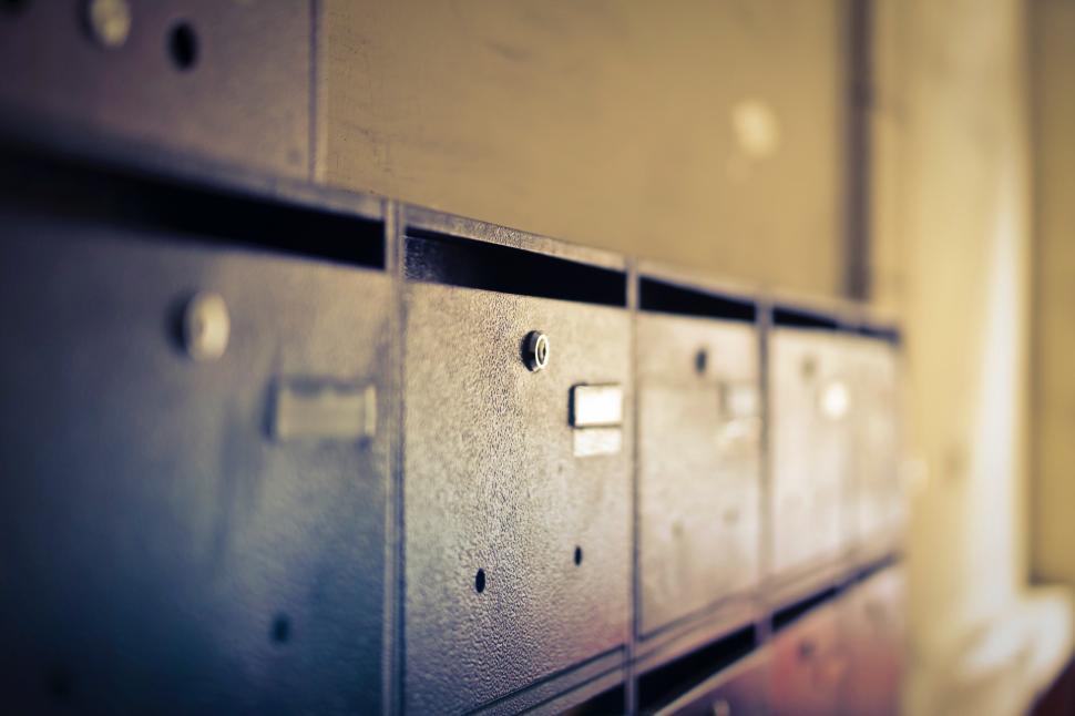 Free Image of Pigeon hole mailboxes 