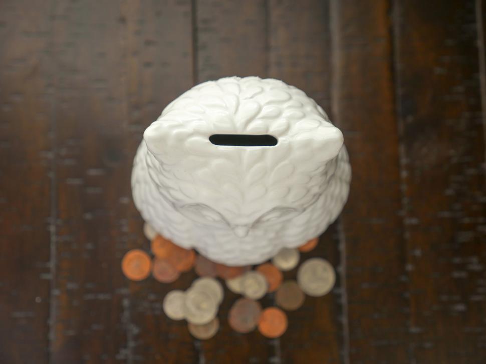Free Image of Top of a piggybank 