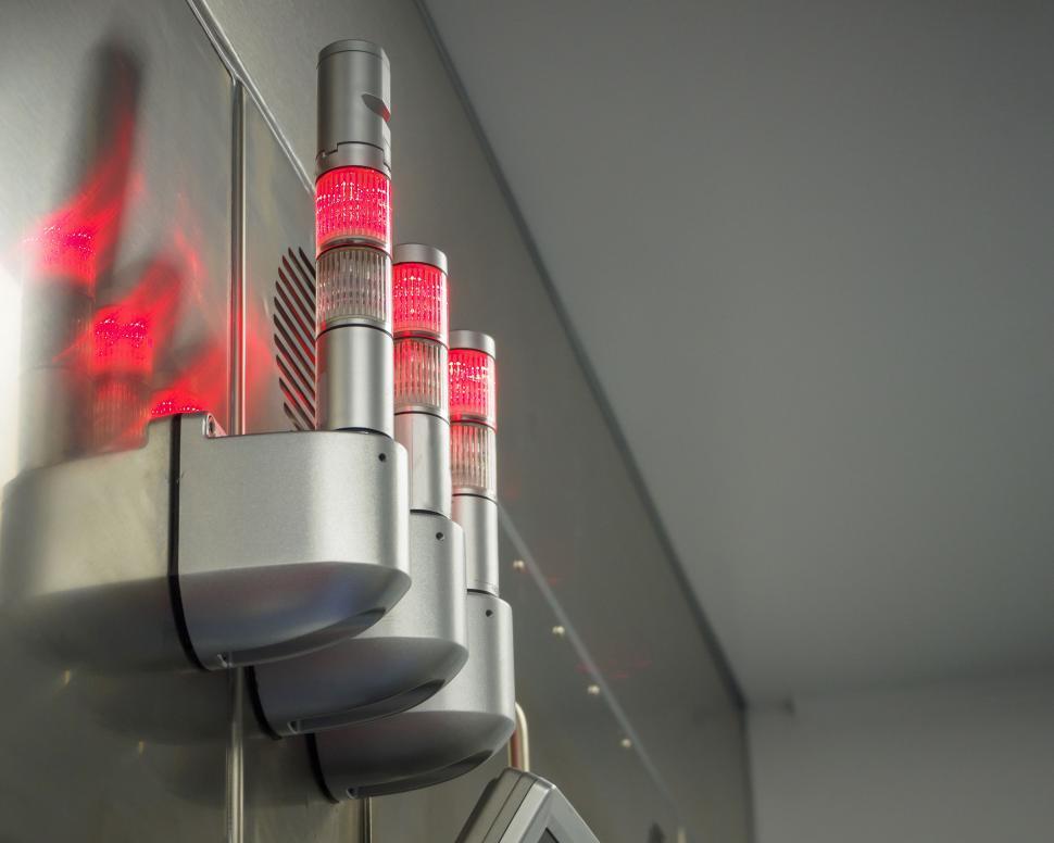 Free Image of Warning lights 
