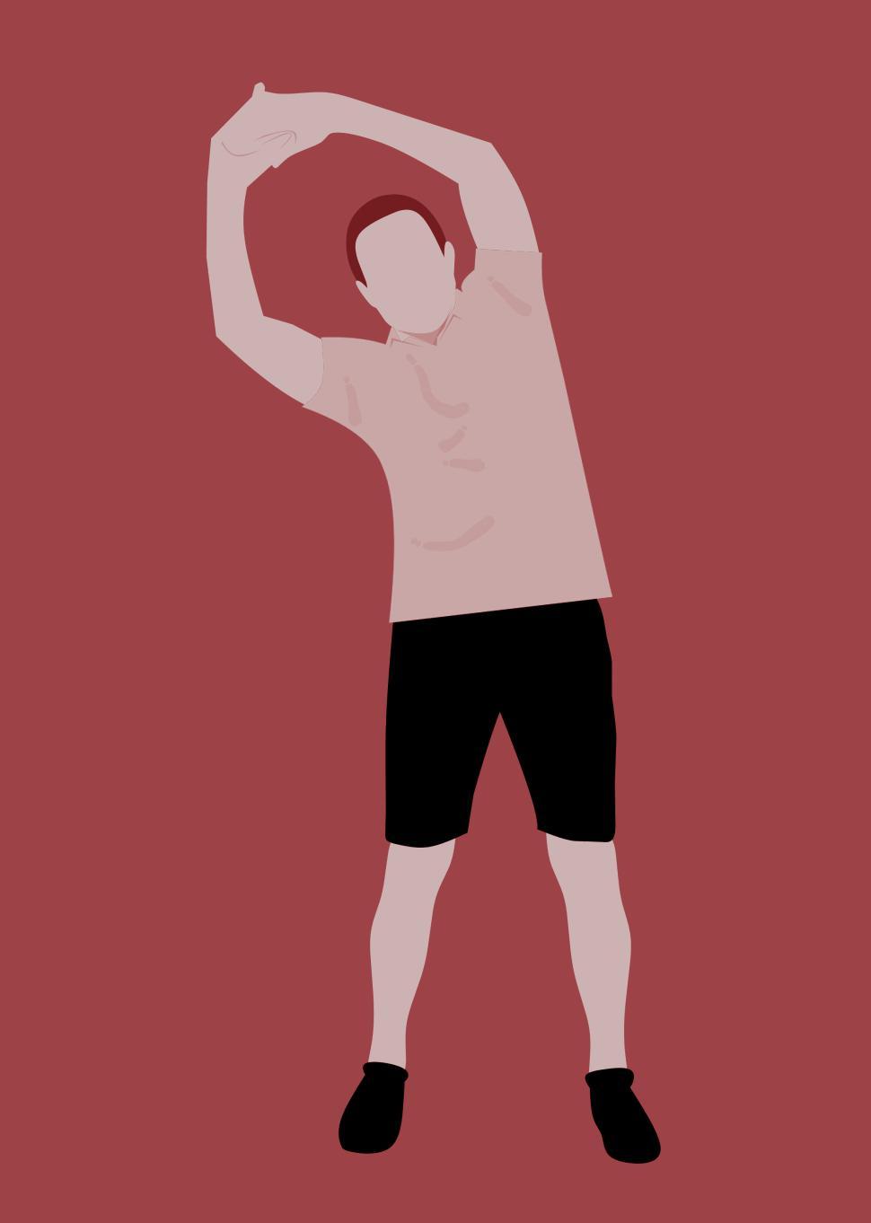 Free Image of bodybuilding gym fitness stretching 