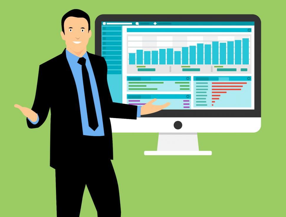 Free Image of stock exchange information 