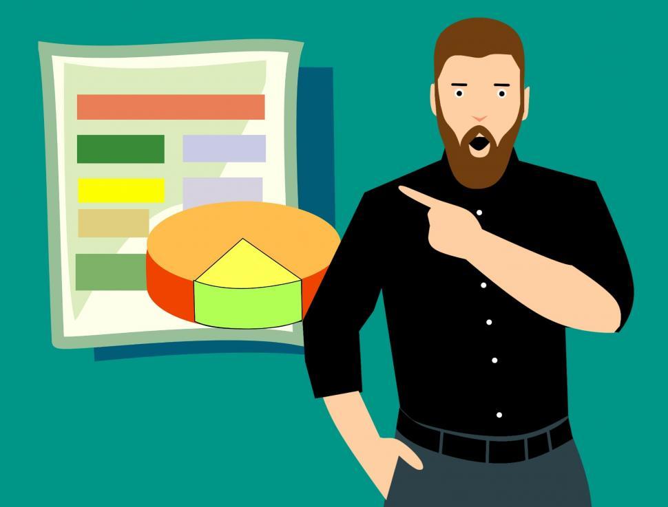 Free Image of business report and charts 